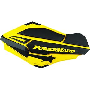 PowerMadd 34406 Yellow/Black Sentinel Handguard