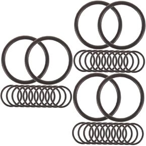ERINGOGO 60 Pcs Small Rubber Apron Trumpet Rings Trumpet Repair Parts Trumpet Slide o Rings Trumpet Rubber Bands Trumpet Repair Kit Trumpet Instrument Trumpet Slide Rings Bumper Replace