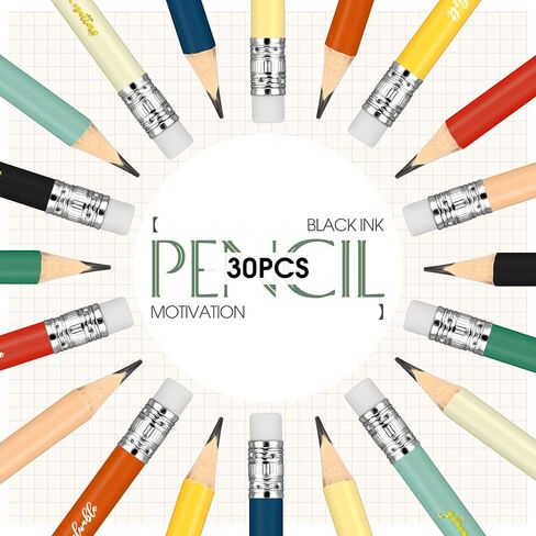 Sabary 50 Pcs Back to School Inspirational Pencils Sharpened Bulk Motivational Affirmation Sayings Pencils Counselor Office Must Haves Teacher Student First Day of School Gift Classroom Supplies in Saudi Arabia