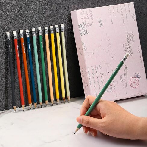 Sabary 50 Pcs Back to School Inspirational Pencils Sharpened Bulk Motivational Affirmation Sayings Pencils Counselor Office Must Haves Teacher Student First Day of School Gift Classroom Supplies in Saudi Arabia