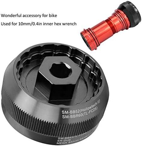 VGEBY Bottom Bracket Tool, Bottom Bracket BBT Tool Compatible with BB9000 BBR60 BSA30 FSA386 Bottom Bracket Cup Tool BBT-2(Black) in Saudi Arabia