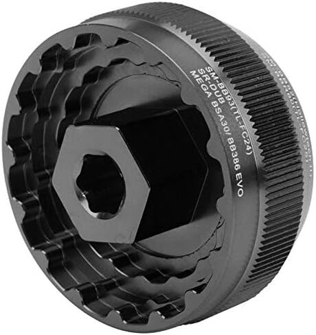 VGEBY Bottom Bracket Tool, Bottom Bracket BBT Tool Compatible with BB9000 BBR60 BSA30 FSA386 Bottom Bracket Cup Tool BBT-2(Black) in Saudi Arabia