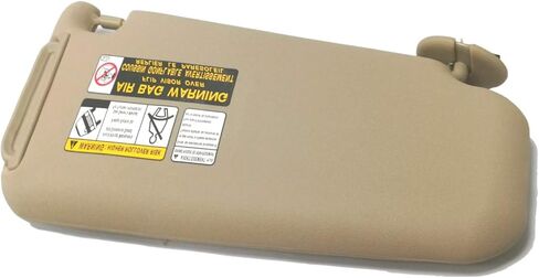 SAILEAD Sun Visor Replacement Compatible with Toyota RAV4 with Sunroof and Light 74320-42501-B2, for Year 2006 2007 2008 2009 2010 2011 2012 (Beige, Left Driver Side) in Saudi Arabia