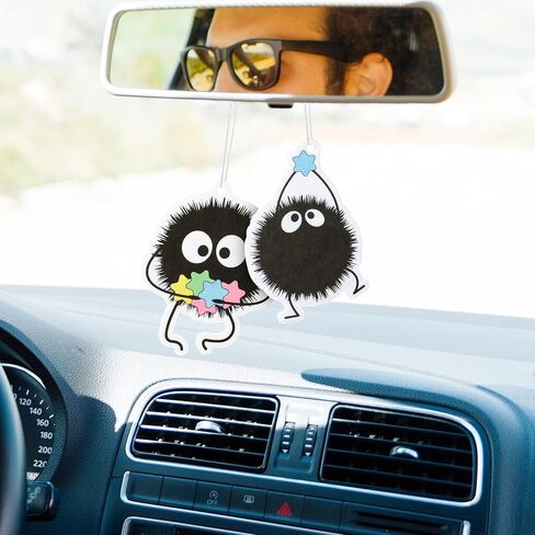 Anime Cute Soot Sprites Car Air Fresheners (8pcs) in Kuwait