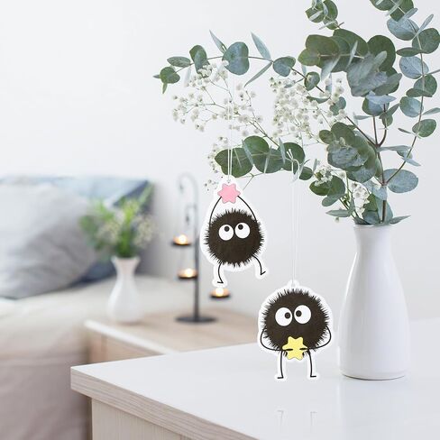Anime Cute Soot Sprites Car Air Fresheners (8pcs) in Kuwait