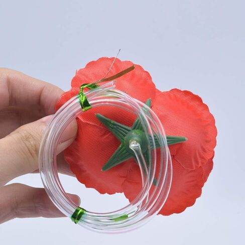 Abaodam Squirt Ring Prank Toy 3 قطع محاكاة روز محاكاة زهرة بروش حفلة مزحة الدعائم رش الماء بروش بروش مضحك ماء الورد روز روز روز روز لعبة روز دبوس in Saudi Arabia