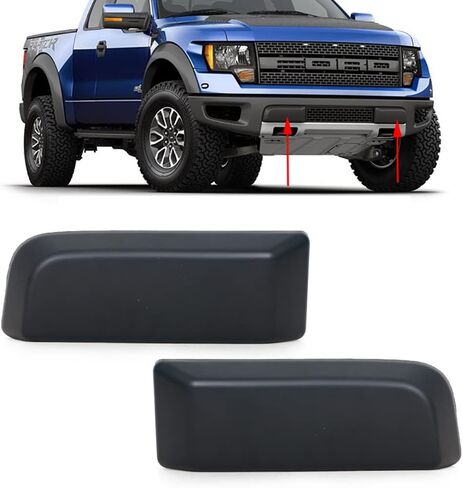 For Ford F-150 F150 SVT Raptor 2009-2014 Front Lower Bumper Hole Cover Beze Lid Cap Guards Pads Left in Saudi Arabia