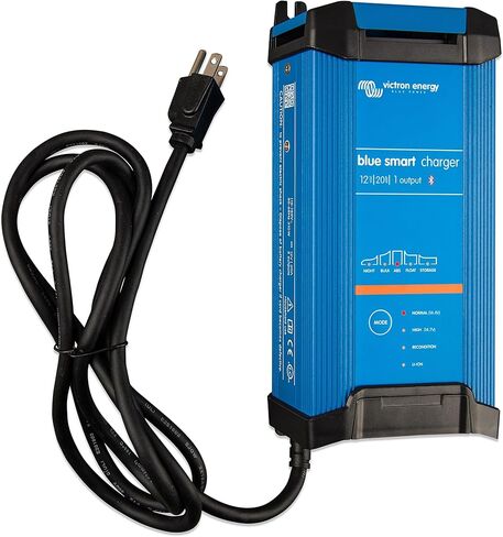 Victron Energy Blue Smart IP22 12-Volt 20 amp 120VAC, Single Output Battery Charger NEMA 5-15, Bluetooth in Saudi Arabia