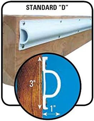 Dock Edge PVC Profile Dock Guard، Slant P & Standard D in Saudi Arabia