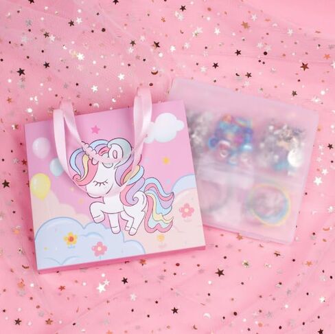 zqftzq diy سحر سوار صنع عدة صنع المجوهرات عدة بما في ذلك الخرز، سلاسل الثعبان، حبة سوار يونيكورن حورية البحر عيد الفصح هدايا الفنون والحرف اليدوية للأطفال الذين تتراوح أعمارهم بين 4 5 6 7 8 9 10-12 in Kuwait