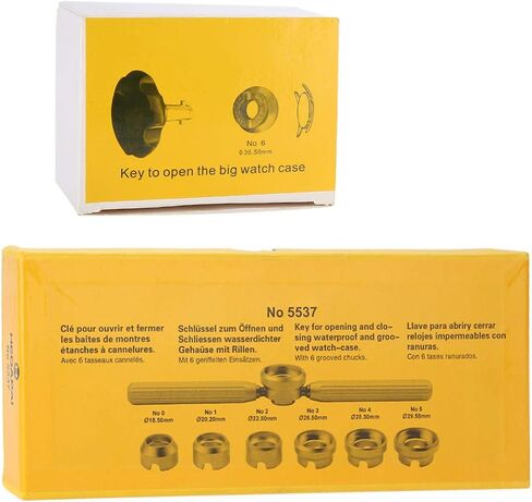 Watch Case Opener With Die Watch Case Opener Die, For Rolex Watch Watchmaker Repair Tool Watch Back Case Opener With 7 Dies in Saudi Arabia