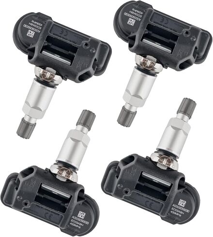 PHILTOP TPMS Sensor Compatible with Fortwo B250 C230 C250 C280 C300 C350 C63 AMG CL550 CL600 CL63 AMG CL65 AMG CLK350 CLK500, Tire Pressure Monitoring System Replaces OE# A0009050030, A0009054100 in Saudi Arabia
