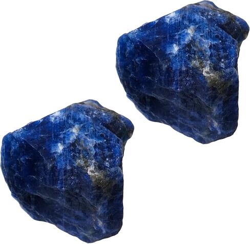 Apengshi Amazonite Raw Crystals 2PCS Natural Rough Rocks Healing Crystal and Stones DIY Raw Stones Meditation Fountain Garden Home Decor in Saudi Arabia