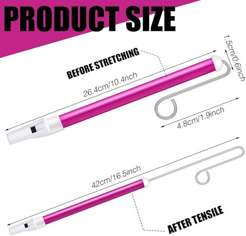 Yeshone 2 جهاز كمبيوتر شخصى الشريحة صافرة أداة الشريحة صافرة لعبة صافرة الشريحة للبالغين صافرة سخيفة صفارة بلاستيكية الشريحة مع قضبان منزلقة الفولاذ المقاوم للصدأ للألعاب، الأرجواني in Kuwait