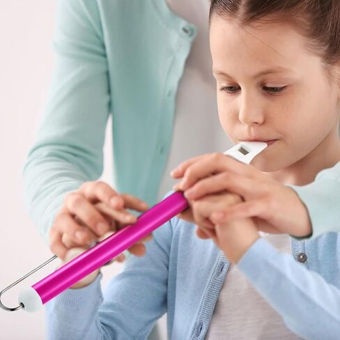 Yeshone 2 جهاز كمبيوتر شخصى الشريحة صافرة أداة الشريحة صافرة لعبة صافرة الشريحة للبالغين صافرة سخيفة صفارة بلاستيكية الشريحة مع قضبان منزلقة الفولاذ المقاوم للصدأ للألعاب، الأرجواني in Kuwait