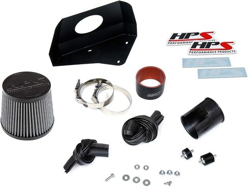 827-687WB, Shortram Air Intake Kit with Heat Shield, Black in Saudi Arabia