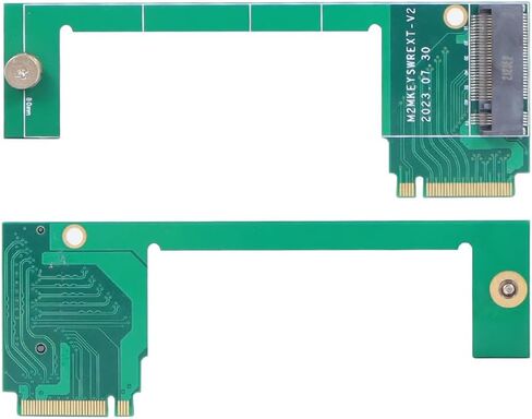 لوحة JMT M.2 المعدلة 2230 إلى 2280 مم NVME MKey Modification PCB Circuit Board متوافقة مع وحدة التحكم في الألعاب المحمولة ROG Ally (4 طبقات Pcie4 طويلة) in Kuwait