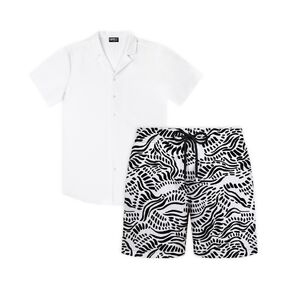 Capelle Miami Salt Frost - Men's Matching Resort Set in Kuwait