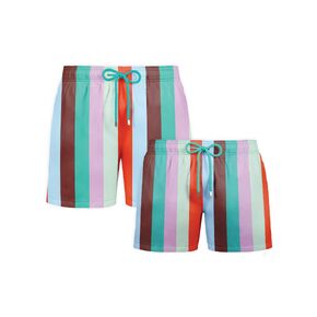 Capelle Miami Dad & Son Matching Swim Trunks - Coastal Cabana - Zest in Saudi Arabia