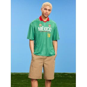 تيشيرت جيرسي بياقة بنمط الحياة المكسيكية لكأس العالم FIFA 26™ من Old Navy للرجال - المكسيك in Kuwait