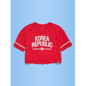 تيشيرت Old Navy كأس العالم لكرة القدم 26™ كوريا الجنوبية بتصميم مربع الشكل برقبة على شكل حرف V للبنات - كوريا الجنوبية in Kuwait