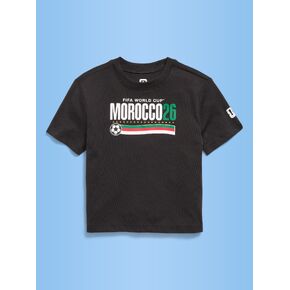 تي شيرت Old Navy كأس العالم لكرة القدم 26™ المغرب مقاس كبير للجنسين للأطفال الصغار - المغرب in Kuwait