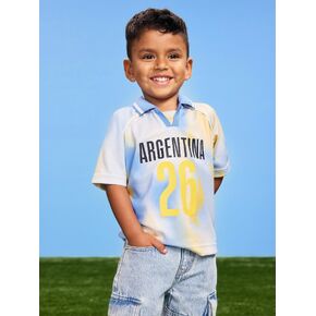 Old Navy FIFA World Cup 26™ Argentina Unisex Lifestyle Collared Jersey T-Shirt for Toddler - ARGENTINA in Kuwait