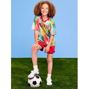 Old Navy FIFA World Cup 26™ Mexico Lifestyle Collared Jersey T-Shirt for Kids - Mexico in Kuwait