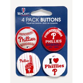 أزرار Old Navy WinCraft® Philadelphia Phillies مكونة من 4 أزرار - فيلادلفيا فيليز in Kuwait