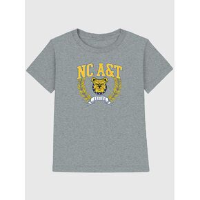 Old Navy North Carolina A-T State University Laurels Graphic T-Shirt for Boys - Athletic Heather in Kuwait