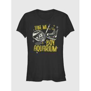 Old Navy Boy Aquarium Short Sleeve  Graphic T-Shirt - Black in Saudi Arabia