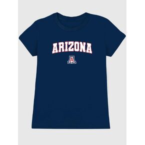 تيشيرت بطبعة شعار قوس للنساء من Old Navy University of Arizona - كحلي in Kuwait