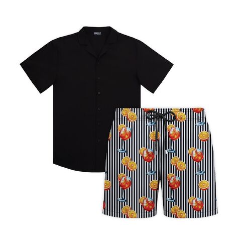 Capelle Miami Spritz Night - Men's Matching Resort Set in Saudi Arabia