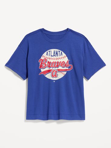 Old Navy Atlanta Braves Crew-Neck T-Shirt for Women - Atlanta Braves in Saudi Arabia