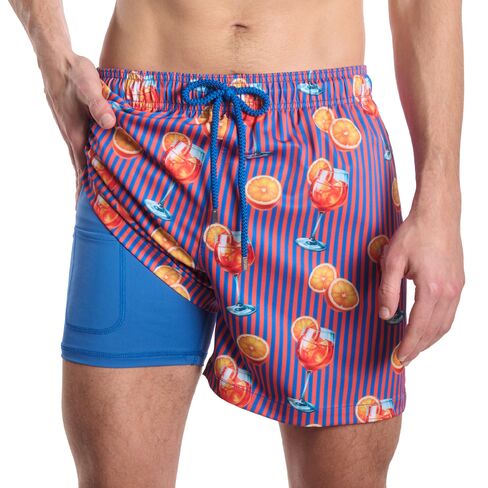Capelle Miami Sunset Coral - Men's Matching Resort Set in Saudi Arabia