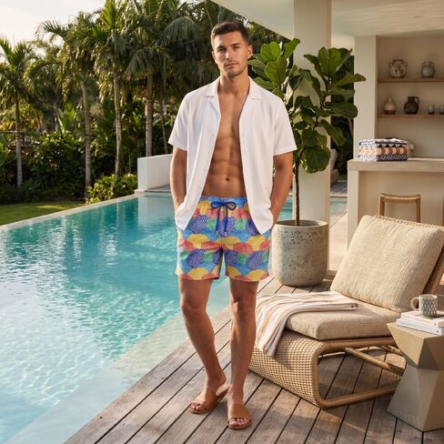 Capelle Miami Bayside Frost - Men's Matching Resort Set in Kuwait