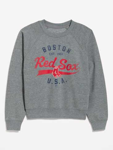 Old Navy Boston Red Sox Raglan Sweatshirt for Women - Boston Red Sox in Saudi Arabia