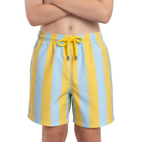 Capelle Miami Dad & Son Matching Swim Trunks - Coastal Cabana - Sun and Sky in Saudi Arabia