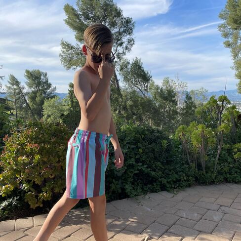 Capelle Miami Dad & Son Matching Swim Trunks - Coastal Cabana - Zest in Saudi Arabia