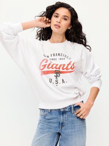 سويت شيرت راجلان من Old Navy San Francisco Giants للنساء - San Francisco Giants in Saudi Arabia