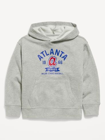 بلوفر بغطاء للرأس محايد للجنسين من Old Navy Atlanta Braves للأطفال - Atlanta Braves in Kuwait