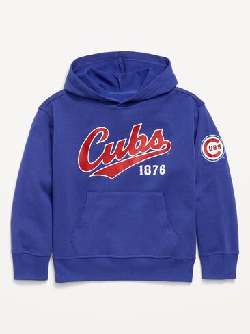 بلوفر بغطاء للرأس محايد للجنسين من Old Navy Chicago Cubs للأطفال - Chicago Cubs in Kuwait