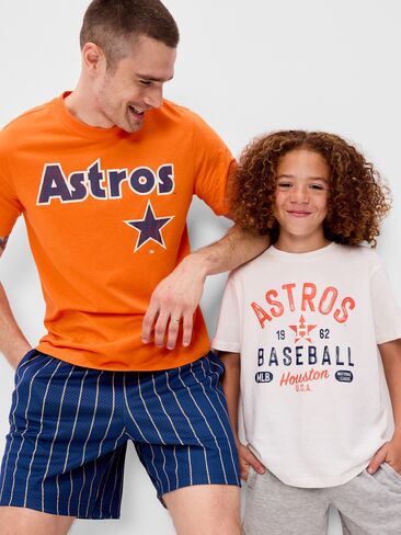 تي شيرت Old Navy Houston Astros محايد للجنسين للأطفال - Houston Astros in Saudi Arabia