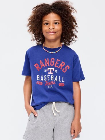 تي شيرت Old Navy Texas Rangers محايد للجنسين للأطفال - Texas Rangers in Kuwait