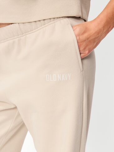 بنطال رياضي واسع الأرجل من الصوف عالي الخصر من Old Navy - Wish Bone in Saudi Arabia