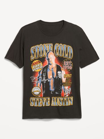 Old Navy WWE® Stone Cold Steve Austin T-Shirt - Black Spark in Saudi Arabia