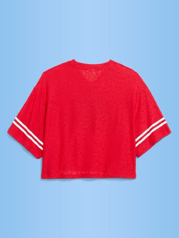 تي شيرت Old Navy كأس العالم لكرة القدم 26™ كوريا الجنوبية مربع الشكل دانتيل برقبة على شكل حرف V للنساء - كوريا الجنوبية in Saudi Arabia