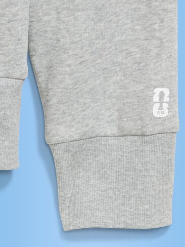Old Navy FIFA World Cup 26™ USA Oversized Pullover Hoodie for Men - Heather Gray in Saudi Arabia