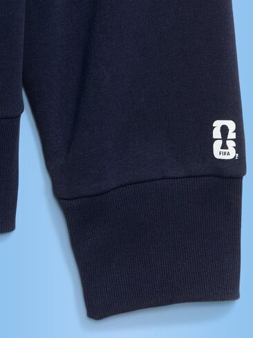Old Navy FIFA World Cup 26™ USA Oversized Pullover Hoodie for Men - Navy Blue in Saudi Arabia