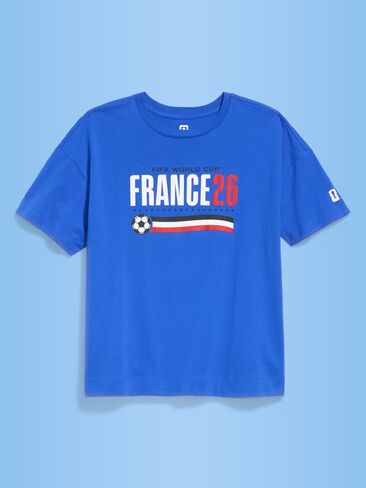 تيشيرت بطبعة جرافيك لكأس العالم FIFA 26™ France من Old Navy للرجال - فرنسا in Saudi Arabia